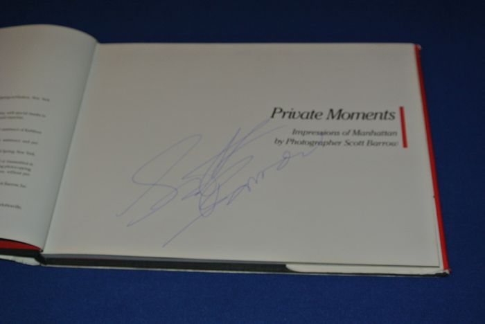 Signed Edition - Private Moments - Impressions Of Manhattan  By Photographer Scott Barrow (Signed Edition)