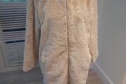 ladies  zara faux fur coat