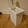 IKEA White Bin with Lid Image 2
