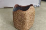 Small pottery pen holder.
