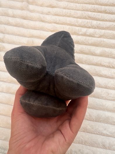 Among Us Grey Plush Soft Toy With Hat Gray  Toikido approx. 20 cm. Used Please see photos