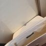 Brand new satin cream occassion bag Image 5