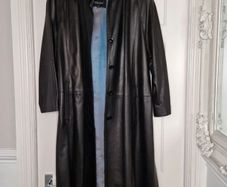 Gabriel Angeli leather coat