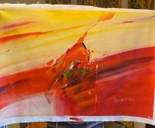 Large Hand Painted Oil on Canvas - Modern Abstract Impressionism