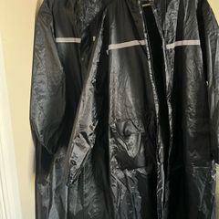Selling two black raincoats