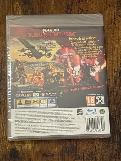 Asura  wrath brand new sealed rare