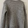 Ladies Pale Grey Wool Mix Jumper by Carolyn Donnelly, The Edit Image 6