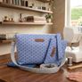Handbag with matching purse and wristlet (handmade) Image 2