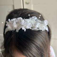 Girls Communion hair band