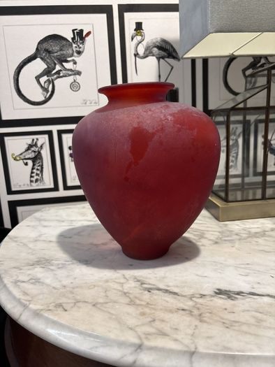 Glass vase