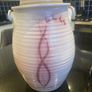 Beautiful very  Tall  12 inch Ceramic lidded pot Image 3