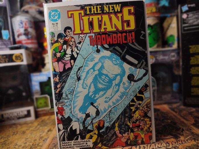 The New Titans ! Issue #56 ! Throwback ! Copper Age Comic from 1989 ! by DC Comics !