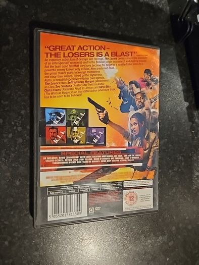 The Losers DVD