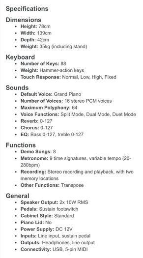 Electric piano