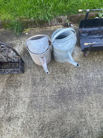 Vintage watering cans