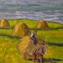 Oil-on-board landscape painting titled "Coastal Farm" by Irish artist Tom Lalor. Image 2