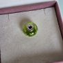 Pandora green murano glass flower charm xxl very good condition fully hallmarked Image 5