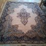 Huge rare Kirman Persian floor rug 9.5x7ft Image 6