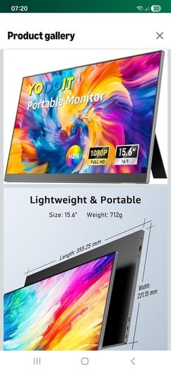 portable FHD monitor