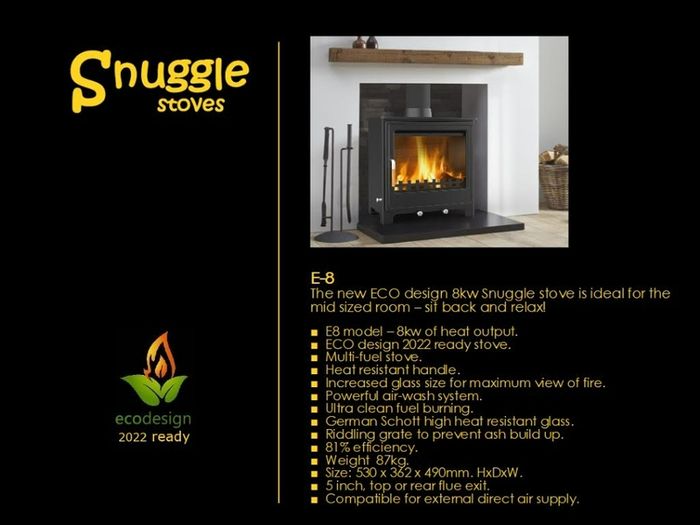 Stove 8kw NEW