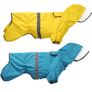 Dog Raincoat Waterproof Jacket with Hood & Collar Hole Transparent Brim,Ultra-Light Breathable Reflective Jumpsuit for Short-legged Dogs Corgi Dachshund xs,s,m,L,XL Image 3