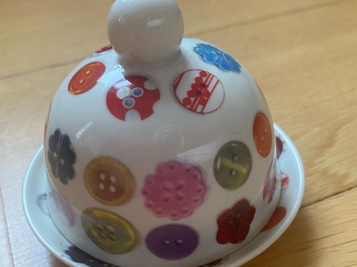 Avoca butter dish & creamer
