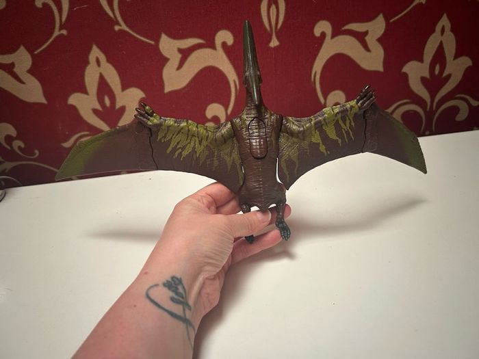 Jurassic World Pteranodon Pterodactyl Mattel Dinosaur Figure Sound Working