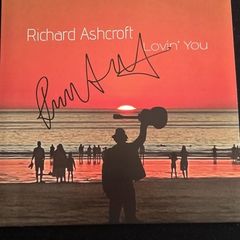 Richard Ashcroft signed ' Lovin You ' vinyl
