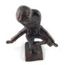 Mid century bronze figurine of gymnasts training Image 3