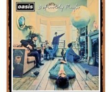 OASIS Definitely Maybe : Metal Sign