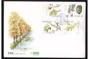 1984 Ireland Fauna &amp; Flora Trees Commemorative Stamps First Day Cover (FDC)