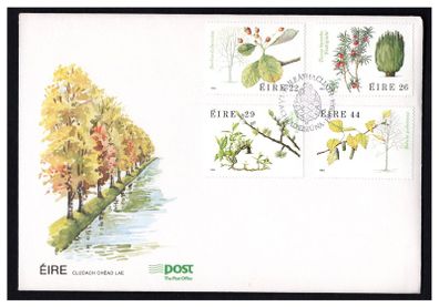 1984 Ireland Fauna & Flora Trees Commemorative Stamps First Day Cover (FDC)