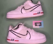 Premium Nike Air Force 1 Low React