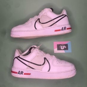 Premium Nike Air Force 1 Low React