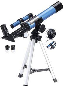 Telescope for Kids Astronomy 40/400mm Portable Astronomical Telescopes Refractor with Finder Scope Compass and Tripod as Gifts (FREE POSTAGE)