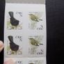 Ireland 2001 "N" Value.Blackbird/Goldcrest.Self Adhesive stamps Booklet.MNH. Image 3