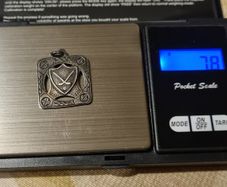 GAA Silver Medal Engraved & Hallmarked 1945 Hurling League 7.8g