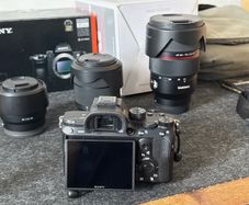 Sony A7 III ILCE Camera Bundle Mint Condition Low Shutter Count 3000