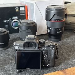 Sony A7 III ILCE Camera Bundle Mint Condition Low Shutter Count 3000