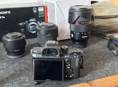 Sony A7 III ILCE Camera Bundle Mint Condition Low Shutter Count 3000