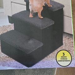 pet stairs and storage brand new