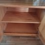 Pine mid-sleeper bed with storage shelf Image 8