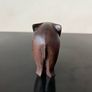 Hand carved wooden elephant Image 4
