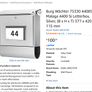 Burg Watcher Letter Box - Solar BackLight House Number Image 3