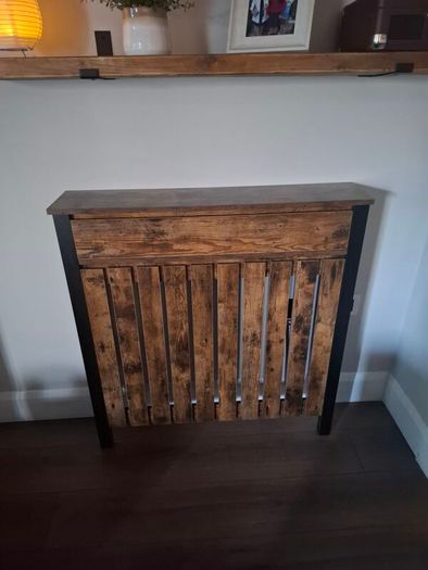 rustic radiator cover