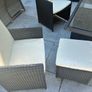 garden furniture rattan cube Image 4