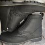 Clarks Mens Westcombe Limit Smooth Natural Matte Black Leather Brogue Boots - Winter shoes - Ecco Regatta Trespass North Face Image 7