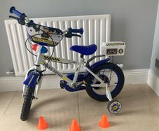 14" police patrol bike