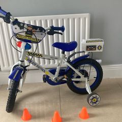 14" police patrol bike