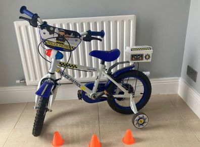 14" police patrol bike